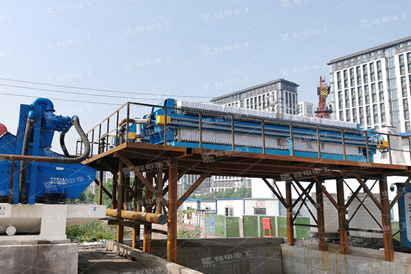 污泥壓濾機污水變清水，環保達標直接排放